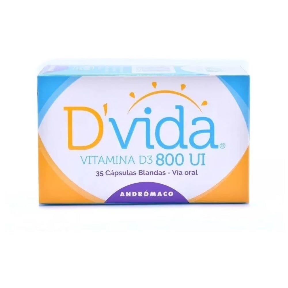 DVida 800 UI X 35 cápsulas ANDROMACO